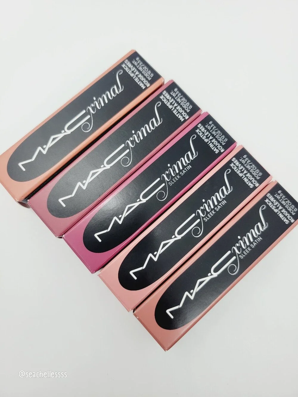 M•A•CXIMAL Mac Amorous Dusty Pink Sleek Satin Lipstick Brand New Authentic